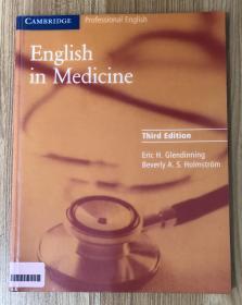 English in Medicine: A Course in Communication Skills, Third Edition (Cambridge Professional English) 0521606667