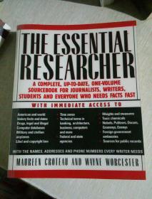 THE ESSENTIAL RESEARCHER，书名等信息请以照片为准，基础研究员