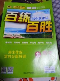 初中新课标百练百胜 : L版. 数学. 九年级. 上册