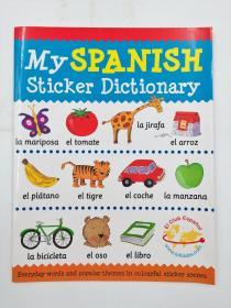 My Spanish Sticker Dictionary  我的西班牙语贴纸词典