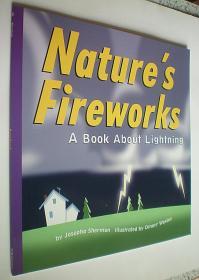 Nature's Fireworks: A Book About Lightning (Amazing Science: Weather) (平装12开原版外文书)