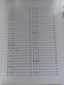 山东省地名图集  精装本  限量5000册 山东省地图出版社1996年5月一版一印 定价120元 基本全部都是彩页,270幅地图，每个市县区都有地图，极其难得