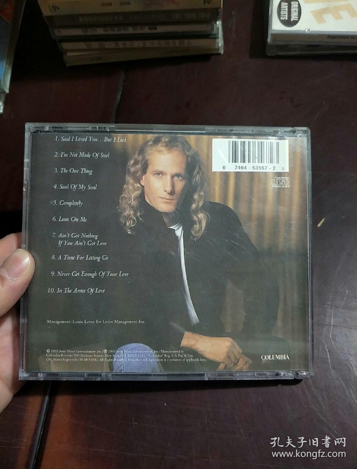 1光盘《MICHAEL BOLTON》