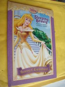 DISNEY: sleeping beauty:PRINCESS STORIES STARRING AURORA 彩色精装绘图本 小16开