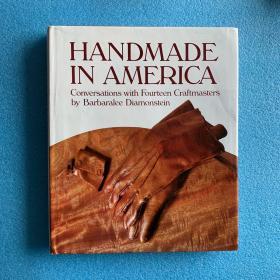 Handmade  in America (8开 铜版纸彩印)精装有护封