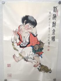 王悅凱畫劉海戲金蟾