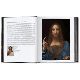 现货【TASCHEN】达芬奇Leonardo da Vinci完整画集蒙娜丽莎封面500周年纪念版