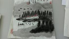 最美是江南，风景画作一幅。