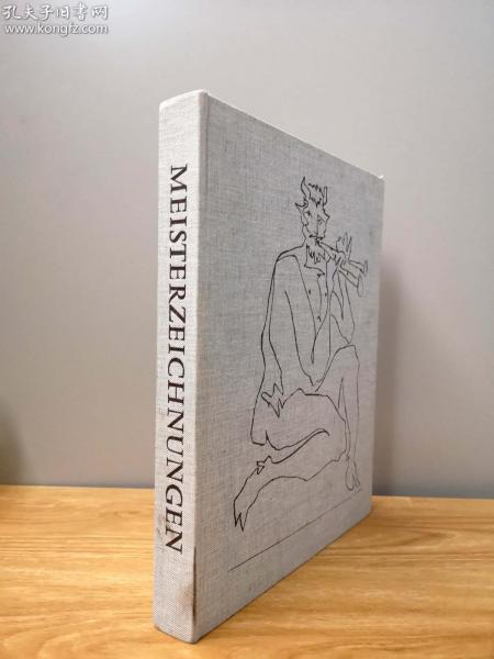 1962 Meisterzeichnungen von der Welt bewundert 《世界级艺术大师素描作品集》，112幅大师作品，丢勒、荷尔拜因、伦勃朗、米开朗基罗、戈雅、毕加索、贺加斯。。。德语
