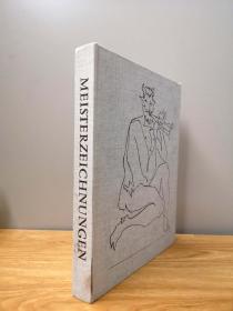 1962 Meisterzeichnungen von der Welt bewundert 《世界级艺术大师素描作品集》，112幅大师作品，丢勒、荷尔拜因、伦勃朗、米开朗基罗、戈雅、毕加索、贺加斯。。。德语