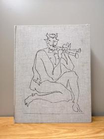 1962 Meisterzeichnungen von der Welt bewundert 《世界级艺术大师素描作品集》，112幅大师作品，丢勒、荷尔拜因、伦勃朗、米开朗基罗、戈雅、毕加索、贺加斯。。。德语