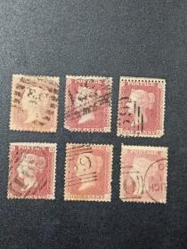 世界第三枚邮票红便士