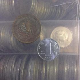 1944年 墨西哥5分 世界硬币外国硬币纪念币