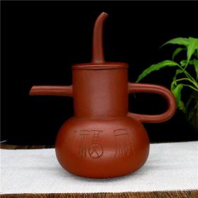 宜兴紫砂壶家用泡茶壶名家纯手工原矿茶具韩美林大师壶带证书