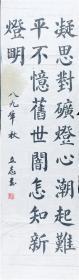 保真，孙立志，书法：凝思，中国书法家协会会员，127*33