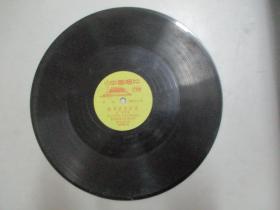 中国唱片社出版 乐曲老唱片一张 《航空员进行曲、胜利进行曲》 尺寸25/25厘米