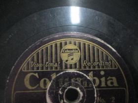 外文老唱片一张 《COIUMBIA 1-2》尺寸30/30厘米