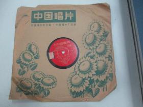 中国唱片社出版 1964年老唱片一张 歌曲《读毛主席的书、听毛主席的话》 尺寸25/25厘米