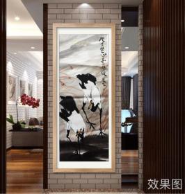 从此无心爱良夜  林泉书画真迹 大写意花鸟画 本店满百包邮