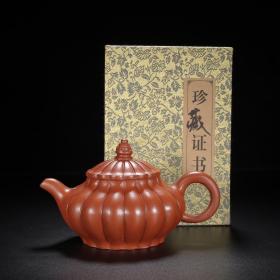 宜兴原矿手工紫砂壶茶壶茶具  筋堂