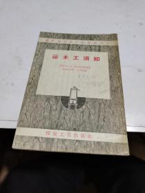 1958年，运木工须知