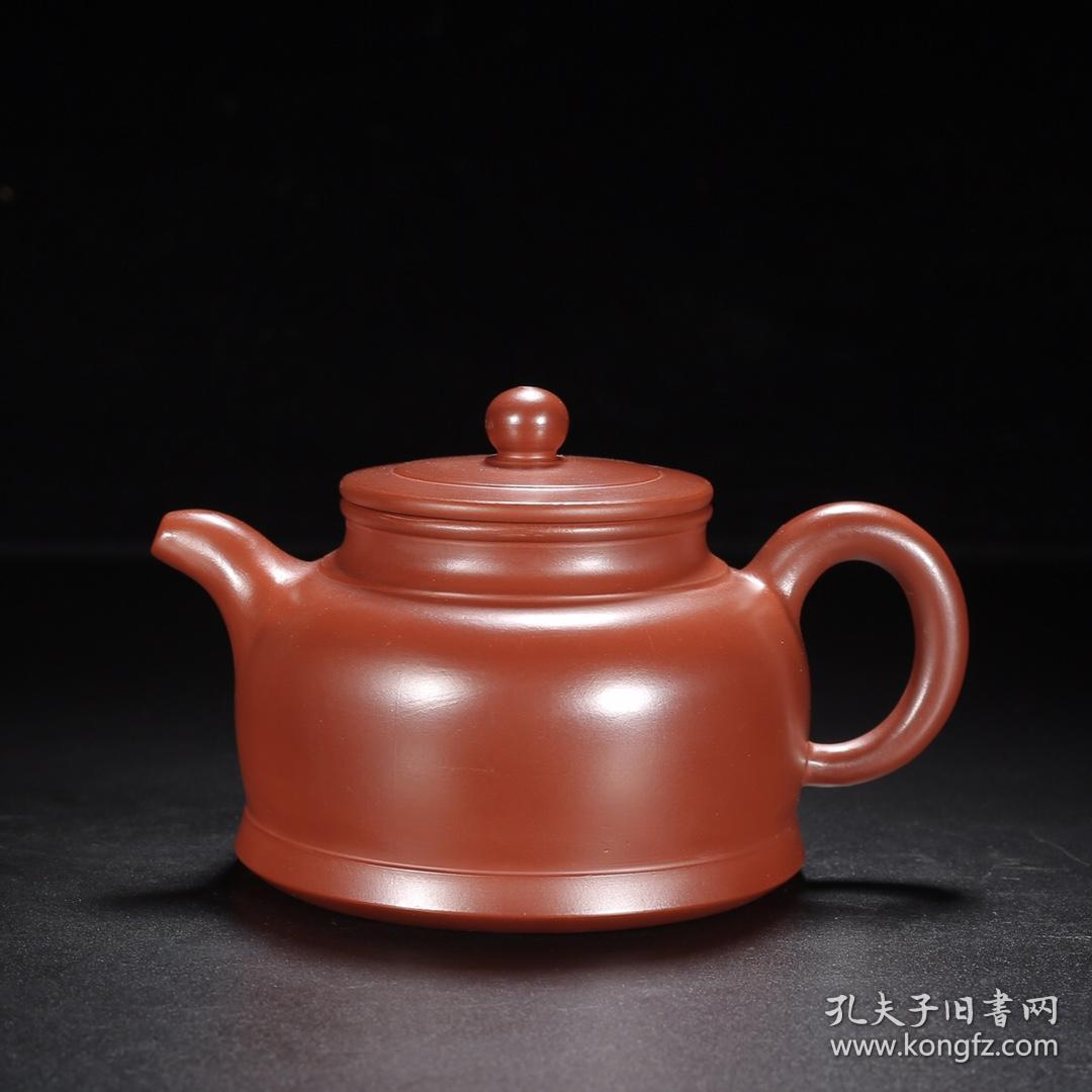 宜兴原矿纯手工紫砂壶茶壶茶具  金钟