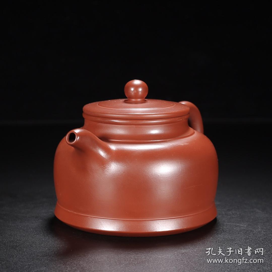 宜兴原矿纯手工紫砂壶茶壶茶具  金钟