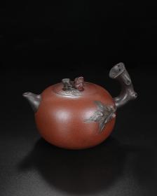 宜兴原矿纯手工紫砂壶茶壶茶具寿桃