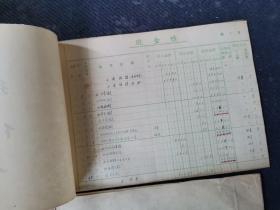 1966年婺源县下溪某队《往来账》《实物账》《生产收支账》《现金账》四册全