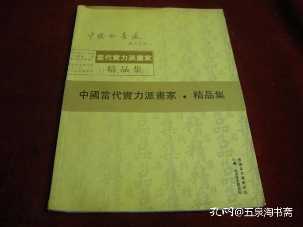 中国当代实力派画家 精品集。