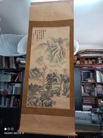 （工艺品）古代书画精品绢本没有轴头