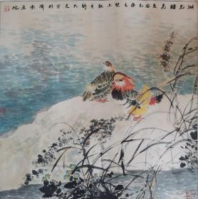 舒大文，1963年生于济南，毕业于山东师范大学美术系，现为中国美术家协会会员，山东美术家协会会员，济南美术家协会理事。济南画院专业画家，济南画院花鸟画创作室主任。作品被中南海外交部、山东大厦、几内亚大使馆等机构收藏。