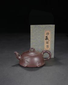 品名：如意竹
尺寸：17/8cm
容量：300cc
紫砂分类：原矿紫泥