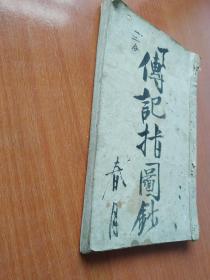 清代时期  庆应三年 1867年。 手写本 佛经  二卷全  尺寸25*15.5