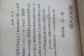 辽金元文学