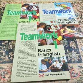 英语的基础  三册  teamwork