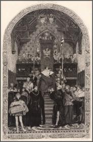 1905年蚀刻版画《皇家交易所》，32*24cm