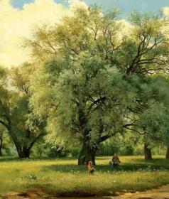 《工艺品》油画风景写实希施金装饰画客厅挂画 Ivan Shishkin  41-30