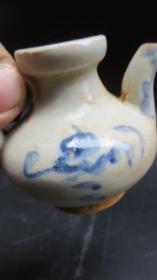 古典画花瓷瓶一个 19122148
