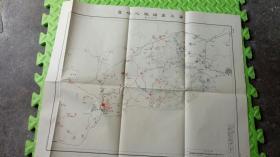 160，日本早期作战地图（中国东北地区第三军诸队之位置）