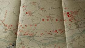 143，日本早期作战地图（中国东北地区奉天附近会战第一军）